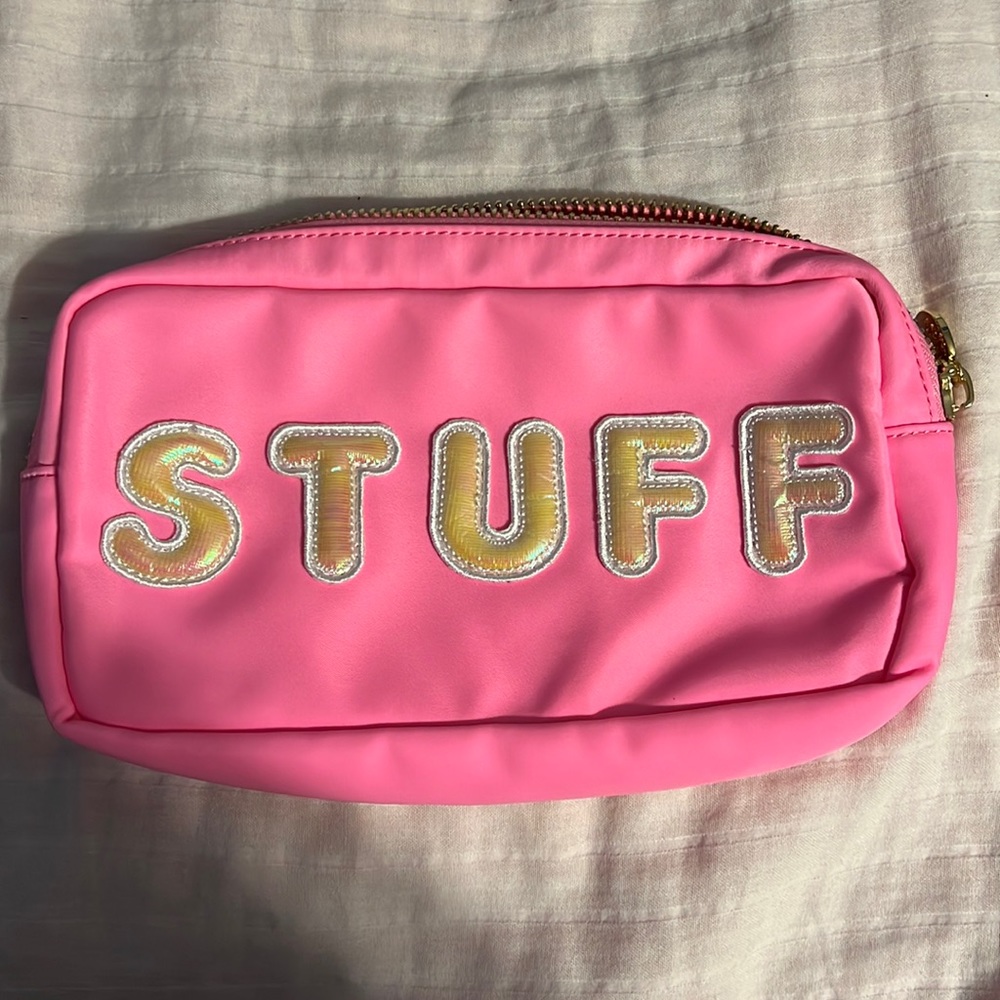 Stoney Clover Lane STUFF Bubblegum Small Pouch